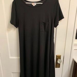 Black LuLaRoe Carly Dress M